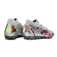 Chuteira Society Puma Future 8 MG Prata - imagem 3