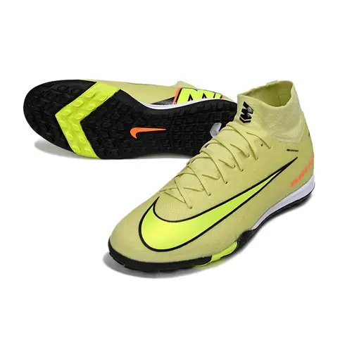 Chuteira Society Nike Air Zoom Mercurial Superfly 10 Elite TF Verde - Max Voltage