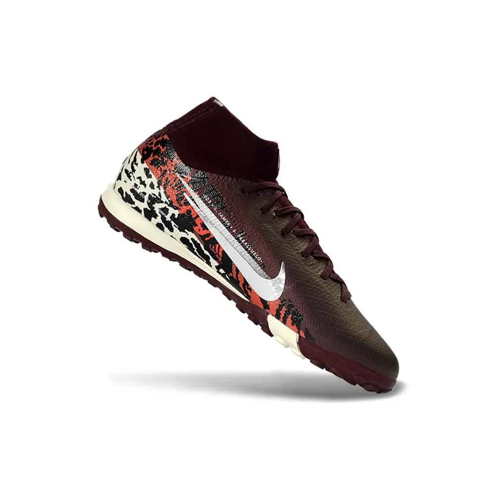 Chuteira Society Nike Mercurial Superfly 10 Elite TF Bordo