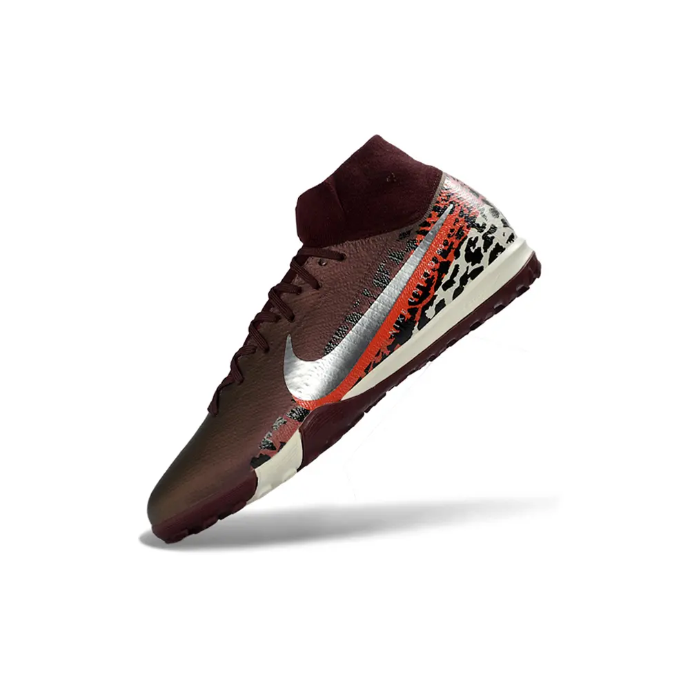 Chuteira Society Nike Mercurial Superfly 10 Elite TF Bordo