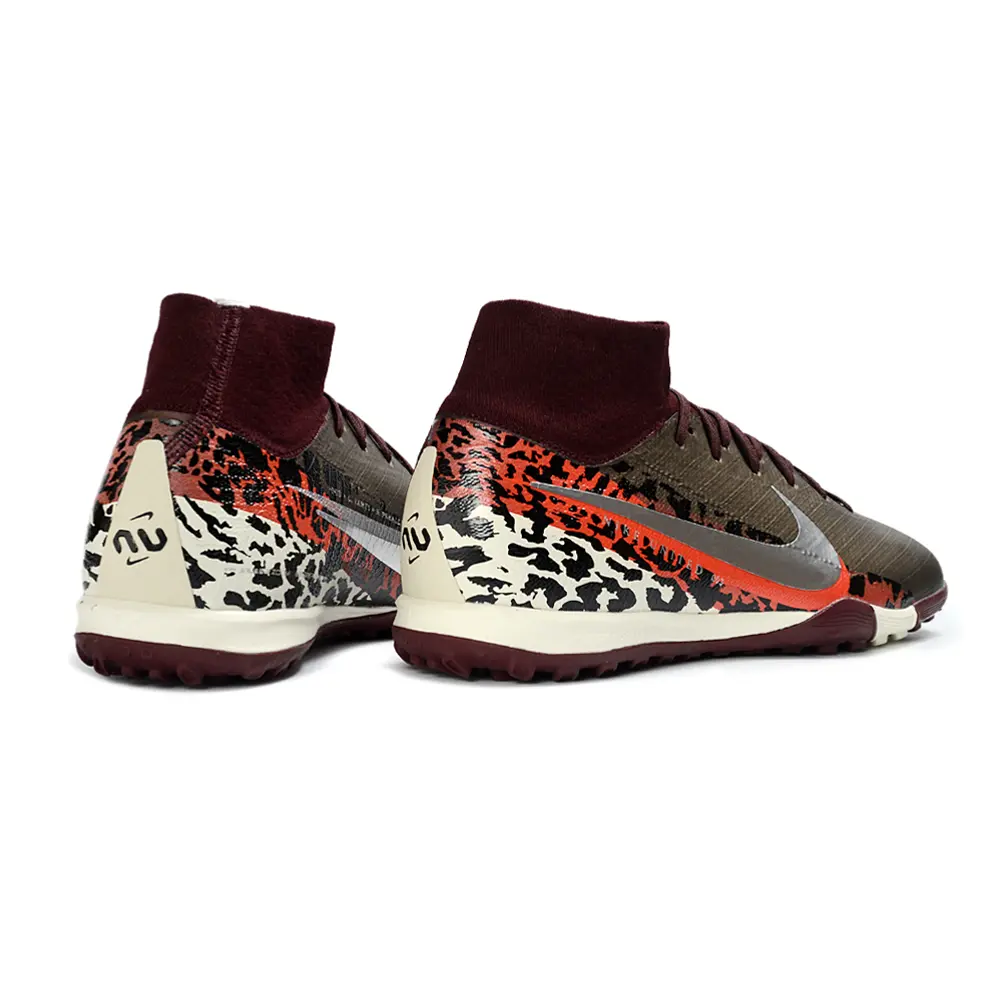 Chuteira Society Nike Mercurial Superfly 10 Elite TF Bordo