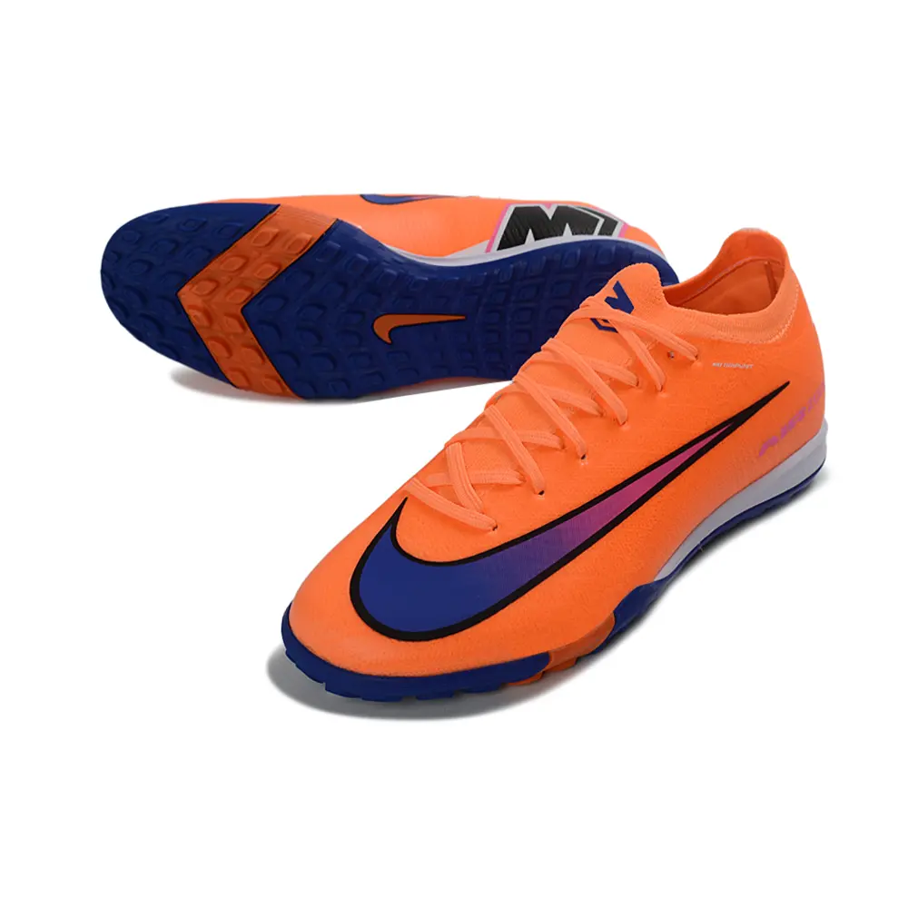 Chuteira Society Nike Air Zoom Mercurial Vapor 16 Elite TF Laranja