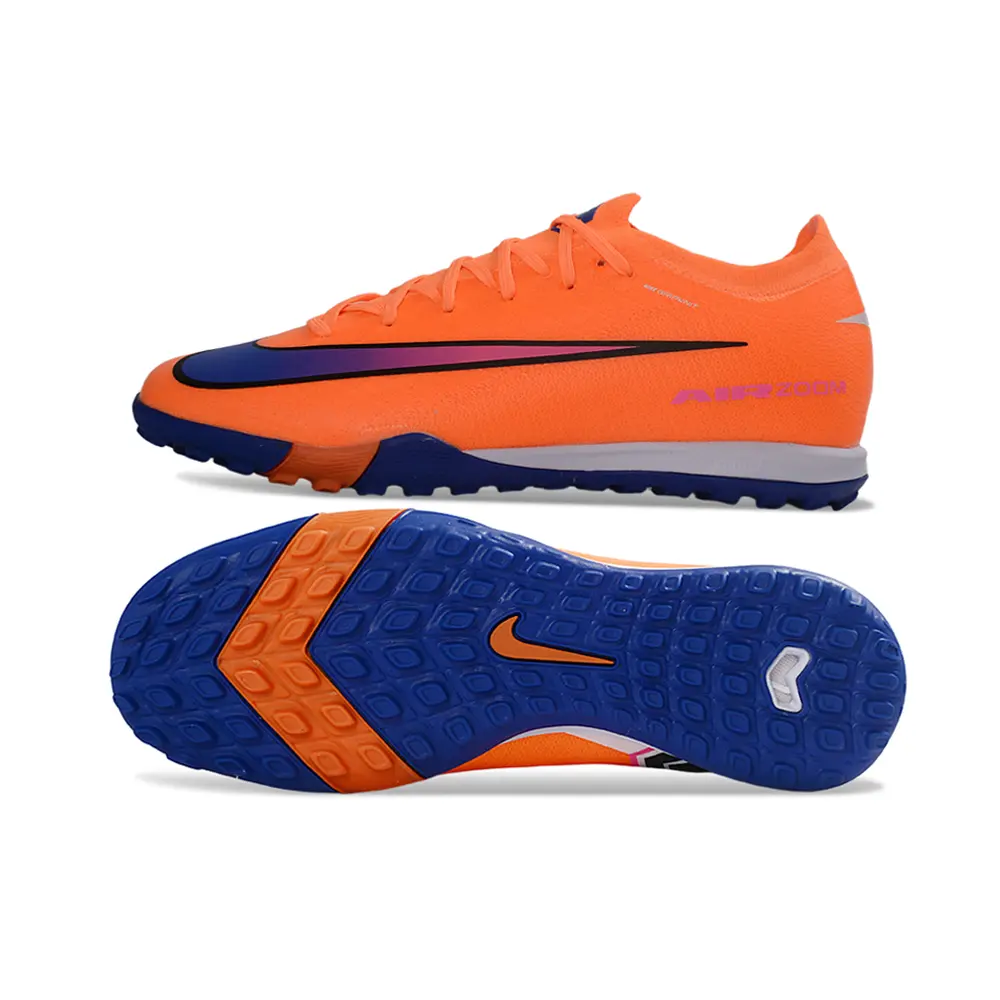 Chuteira Society Nike Air Zoom Mercurial Vapor 16 Elite TF Laranja