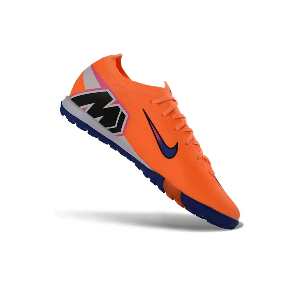 Chuteira Society Nike Air Zoom Mercurial Vapor 16 Elite TF Laranja