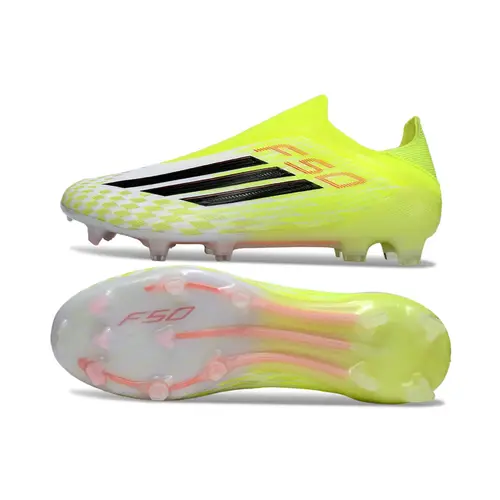 Chuteira Campo Adidas F50+ LL FG Verde, Branco e Preto - Born For Goals