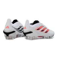Chuteira Campo Adidas Predator 26 Elite Ponta de Aluminio Branco - imagem 4