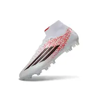 Chuteira Campo Adidas F50 Cano Médio FG Branco e Vermelho - Yamal - imagem 6