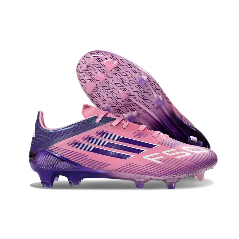 Chuteira Campo Adidas F50 FG Rosa e Roxo