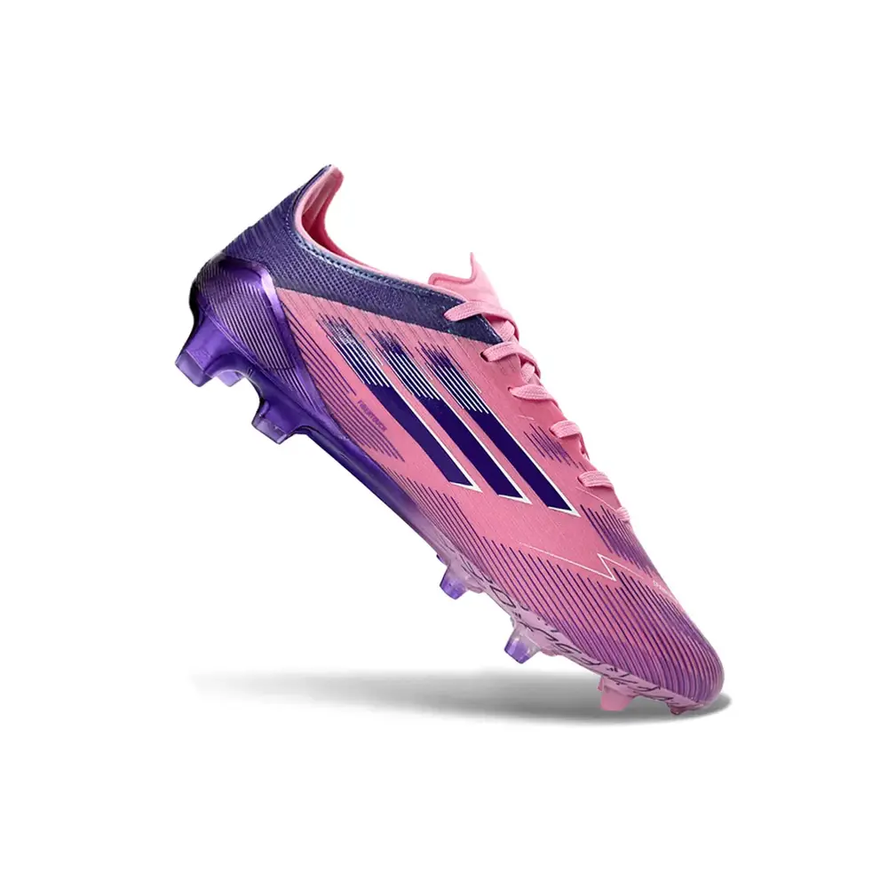 Chuteira Campo Adidas F50 FG Rosa e Roxo