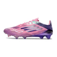 Chuteira Campo Adidas F50 FG Rosa e Roxo - imagem 1