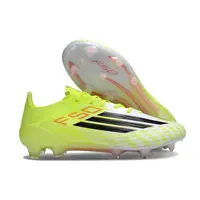 Chuteira Campo Adidas F50 FG Branco, Verde e Vermelho - imagem 3