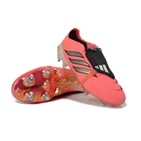 Chuteira Campo Adidas Predator Tongue 26 Elite Ponta de Aluminio Laranja e Dourado - imagem 5