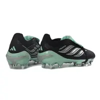 Chuteira Campo Adidas Predator Tongue 26 Elite Ponta de Aluminio Preto e Verde  - imagem 3