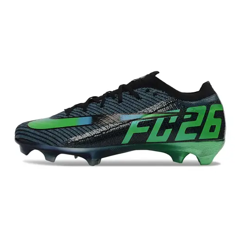Chuteira Campo Nike Air Zoom Mercurial Vapor 16 Elite FG Preto e Verde