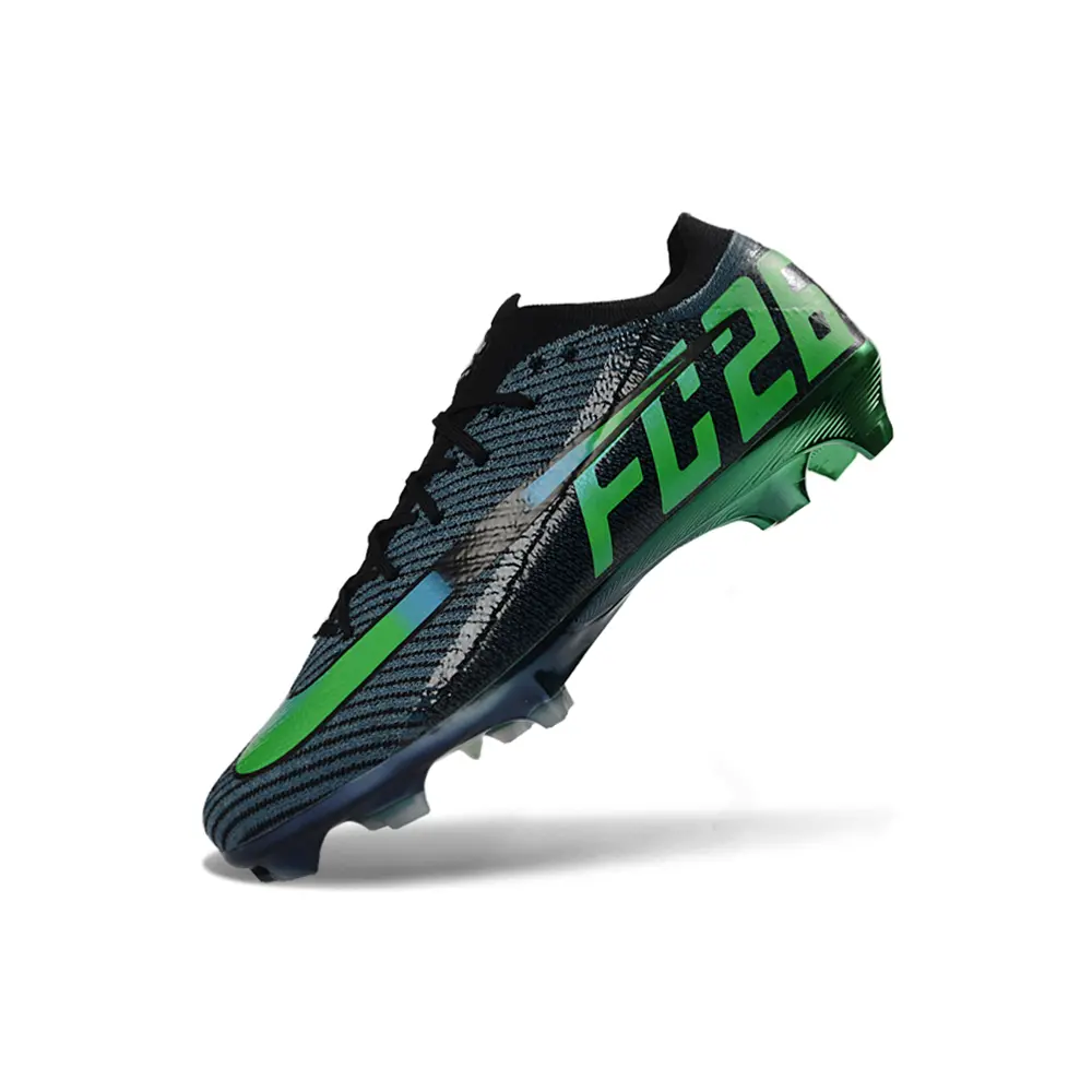 Chuteira Campo Nike Air Zoom Mercurial Vapor 16 Elite FG Preto e Verde