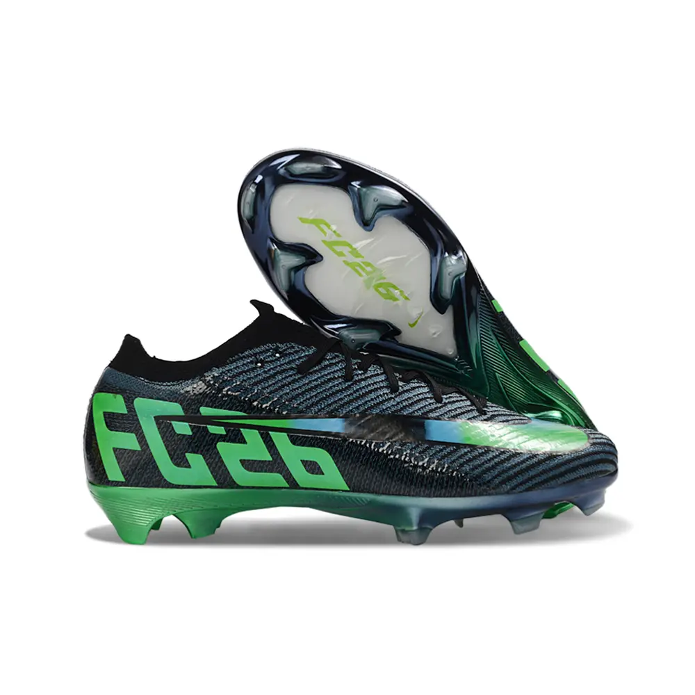 Chuteira Campo Nike Air Zoom Mercurial Vapor 16 Elite FG Preto e Verde