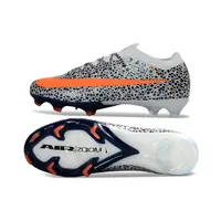 Chuteira Campo Nike Air Zoom Mercurial Vapor 16 Elite FG Cinza, Preto e Laranja - imagem 2