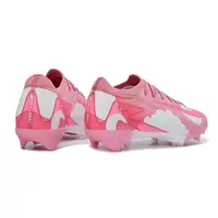 Chuteira Campo Nike Air Zoom Mercurial Vapor 16 Elite FG Rosa e Branco Nuvem - imagem 4