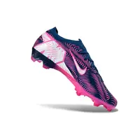 Chuteira Campo Nike Air Zoom Mercurial Vapor 16 Elite FG Azul Marinho  - imagem 7