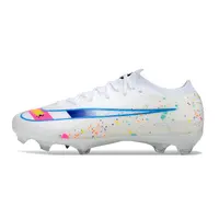 Chuteira Campo Nike Air Zoom Mercurial Vapor 16 Elite FG Branco e Colorido - imagem 1