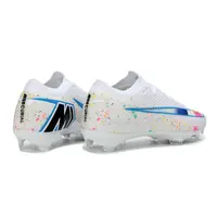 Chuteira Campo Nike Air Zoom Mercurial Vapor 16 Elite FG Branco e Colorido - imagem 5
