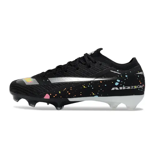 Chuteira Campo Nike Air Zoom Mercurial Vapor 16 Elite FG Preto e Colorido