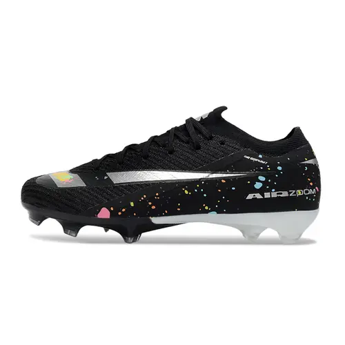 Chuteira Campo Nike Air Zoom Mercurial Vapor 16 Elite FG Preto e Colorido