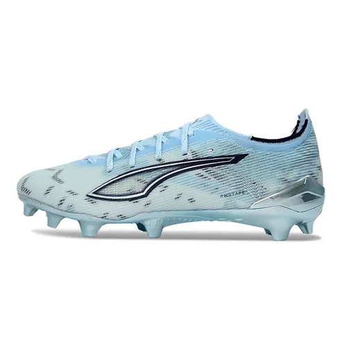 Chuteira Campo Puma Ultra Ultimate FG Azul Claro e Preto