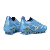 Chuteira Campo Mizuno Morelia Neo 4 Beta FG Azul Claro - imagem 4
