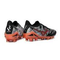 Chuteira Campo Mizuno Morelia Neo 4 Beta FG Preta, Vermelha e Branca - imagem 4