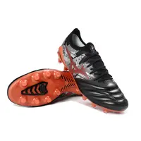 Chuteira Campo Mizuno Morelia Neo 4 Beta FG Preta, Vermelha e Branca - imagem 5