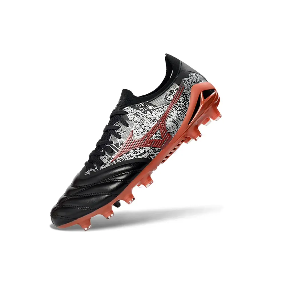 Chuteira Campo Mizuno Morelia Neo 4 Beta FG | Couro Canguru