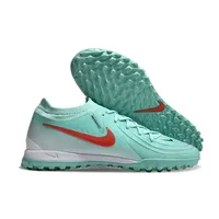 Chuteira Society Nike Phantom GX2 Elite TF Verde e Laranja - imagem 3