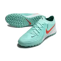 Chuteira Society Nike Phantom GX2 Elite TF Verde e Laranja  - imagem 5