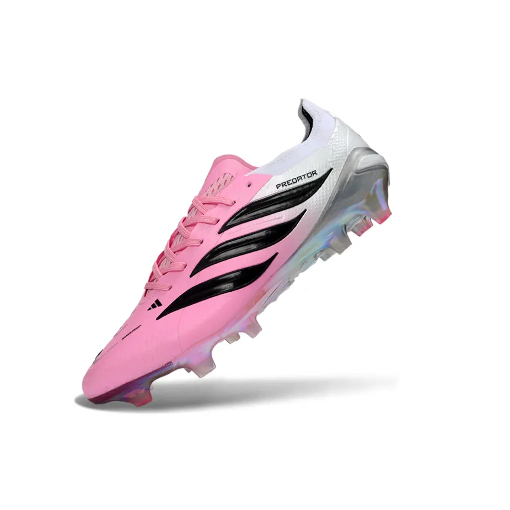 Chuteira Campo Adidas Predator 26 Elite FG Rosa 