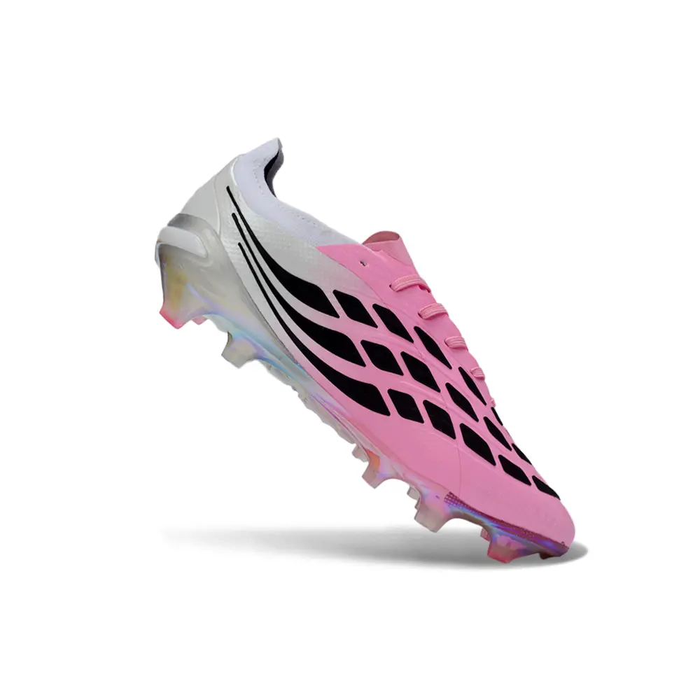 Chuteira Campo Adidas Predator 26 Elite FG Rosa 