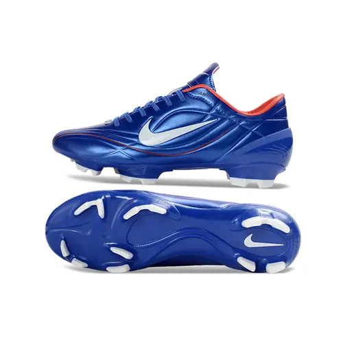 Chuteira Campo Nike Air Zoom Mercurial Vapor 1 R9 Elite FG Azul e Vermelho