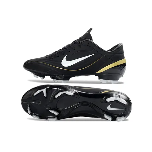 Chuteira Campo Nike Air Zoom Mercurial Vapor 1 R9 Elite FG Preto e Dourado