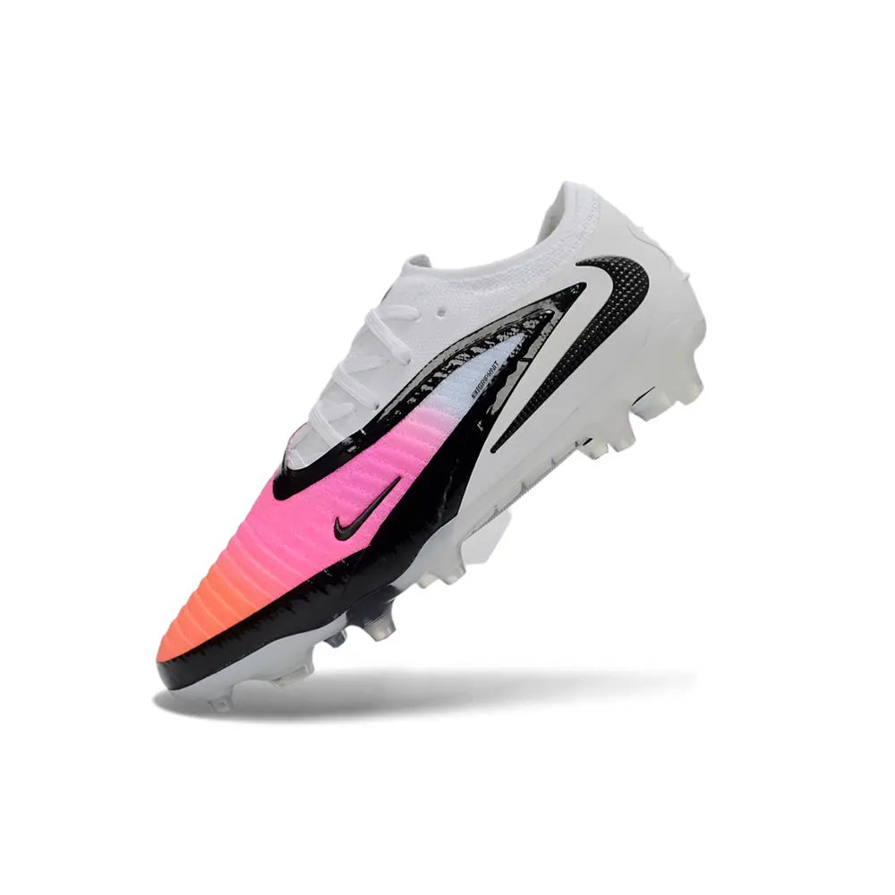 Chuteira Campo Nike Phantom GX 6 Elite FG Branco, Preto e Colorido