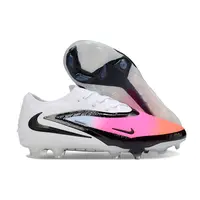 Chuteira Campo Nike Phantom GX 6 Elite FG Branco, Preto e Colorido - imagem 3
