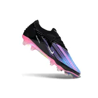Chuteira Campo Nike Phantom GX 6 Elite FG Preto, Rosa e Azul - imagem 7