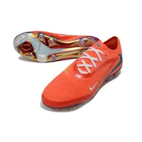 Chuteira Campo Nike Phantom GX 6 Elite FG Laranja e Branco - imagem 5