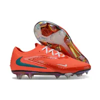 Chuteira Campo Nike Phantom GX 6 Elite FG Laranja e Branco - imagem 3