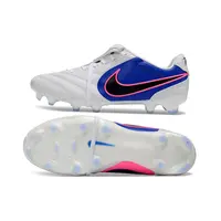 Chuteira Campo Nike Tiempo Ligera Pro FG Branco, Azul e Rosa - imagem 2