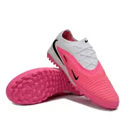 Chuteira Society Nike Phantom GX 6 Elite TF Branco e Rosa - imagem 5