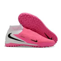 Chuteira Society Nike Phantom GX 6 DF Elite TF Branco e Rosa - imagem 3
