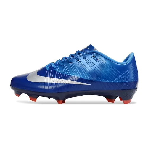 Chuteira Campo Nike Mercurial Superfly 1 Elite FG Azul e Prata
