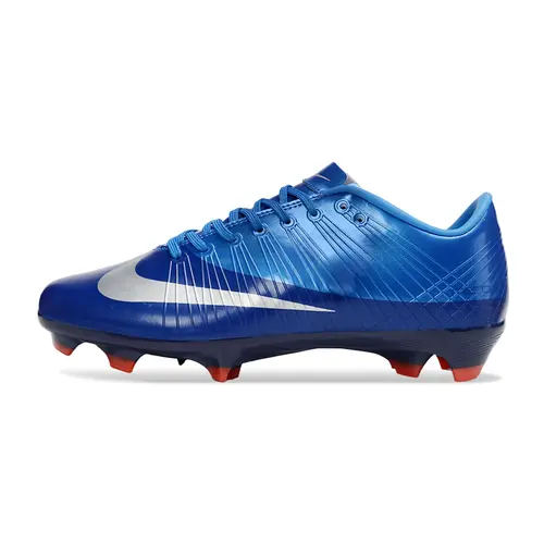 Chuteira Campo Nike Mercurial Superfly 1 Elite FG Azul e Prata