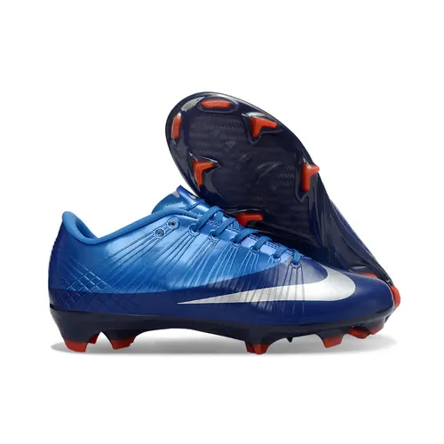 Chuteira Campo Nike Mercurial Superfly 1 Elite FG Azul e Prata