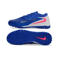 Chuteira Society Nike Phantom GX 6 Elite TF Azul, Branco e Rosa - imagem 6